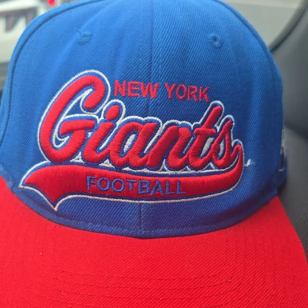 Mitchell & Ness New York Giants‎ NFL Football Snapback Cap Blue/Red One Size